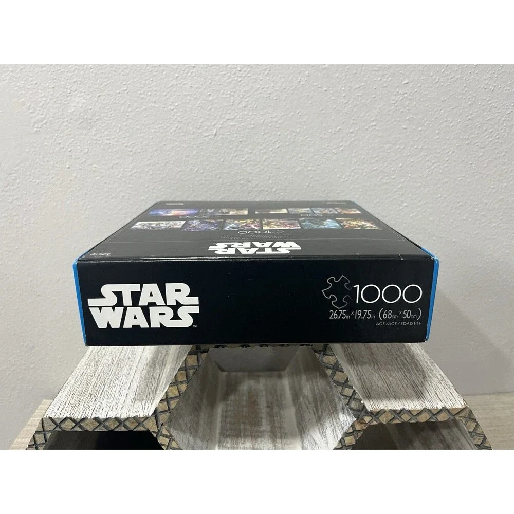 Star Wars Trilogy 1000 Piece Jigsaw Puzzle Disney Buffalo Games Sealed NEW